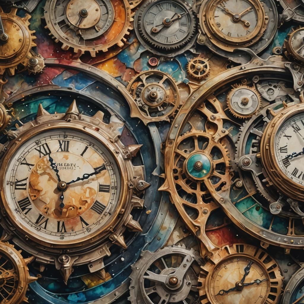 Dramatic Hyperrealistic Portrait in Watercolor Art Style