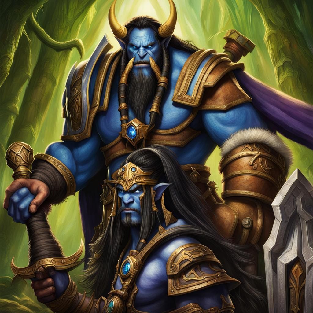 Warcraft Inspired AI Art