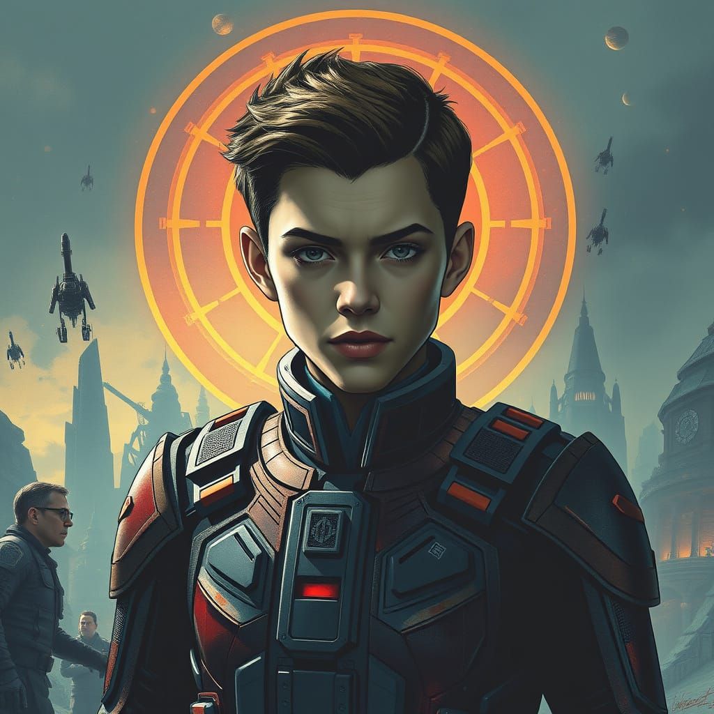 Ender's Epic Sci-Fi Battle Scene