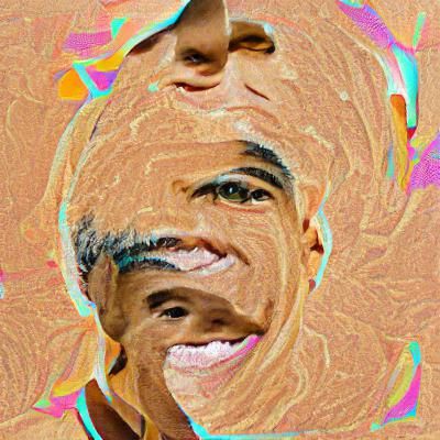 AI Generated Portrait of Barack Obama