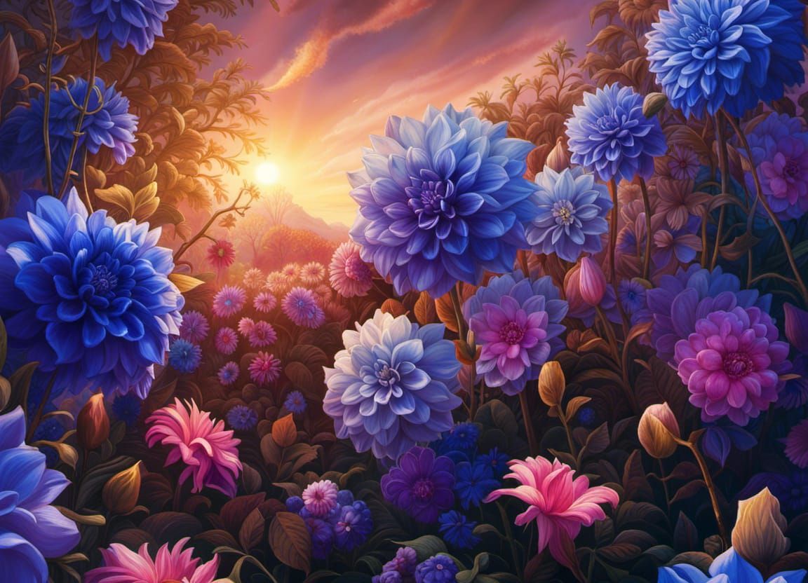 Dahlias...