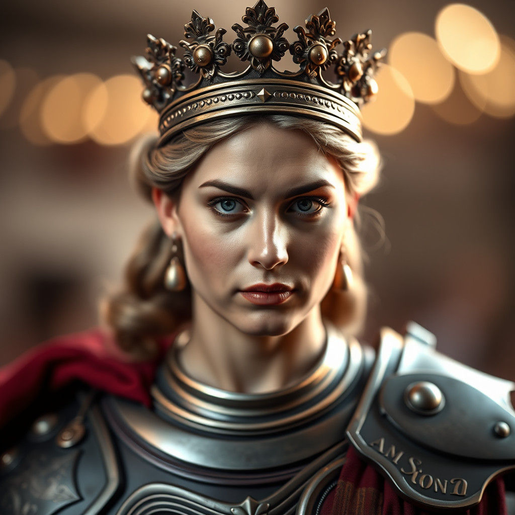 Goddess Athena Armored Portrait, Professional Photography St...