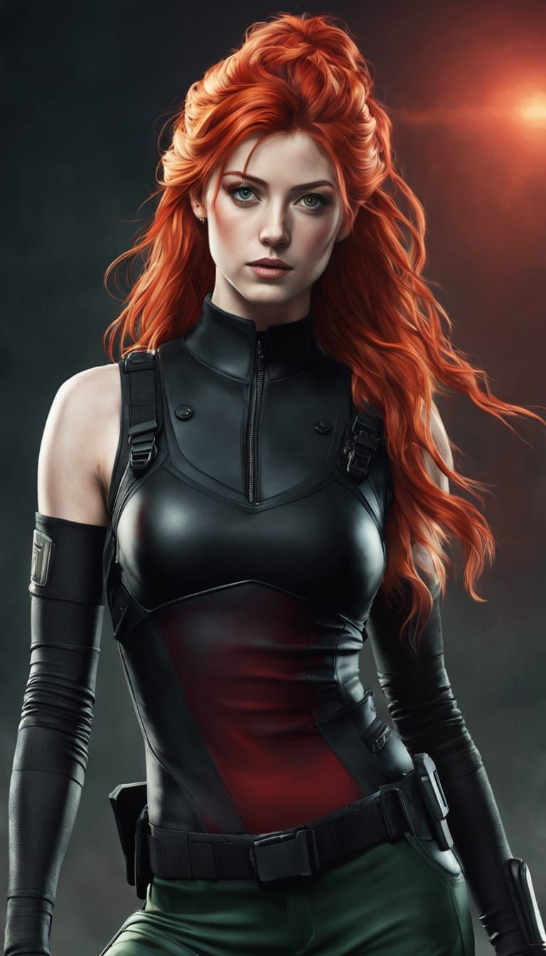 Katherine McNamara as Meryl Silverburgh in Metal Gear Solid