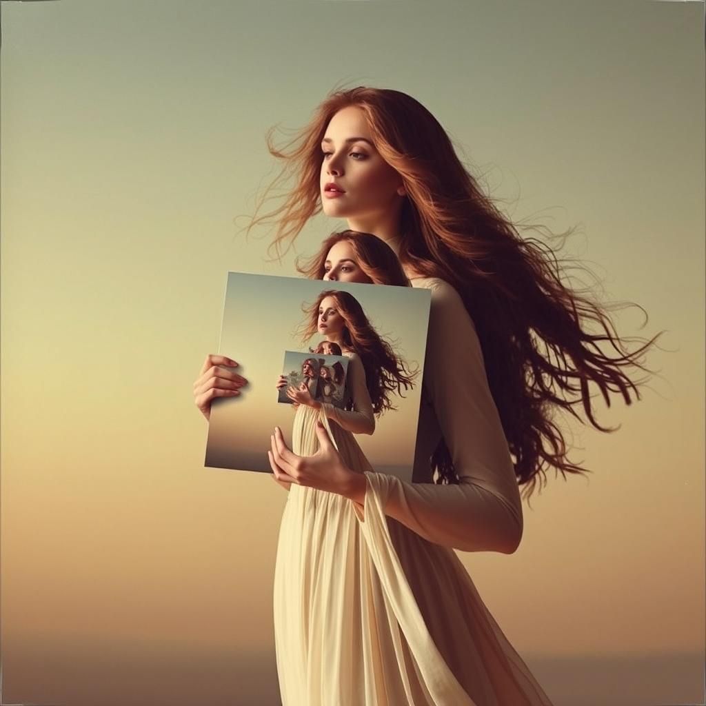 Mesmerizing Droste Effect on Record Sleeve