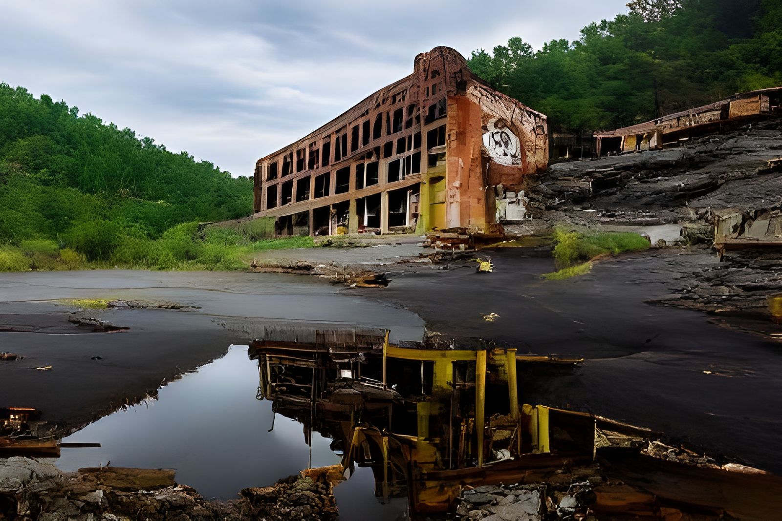 Decaying Ruins: Lost Industrial Dominance