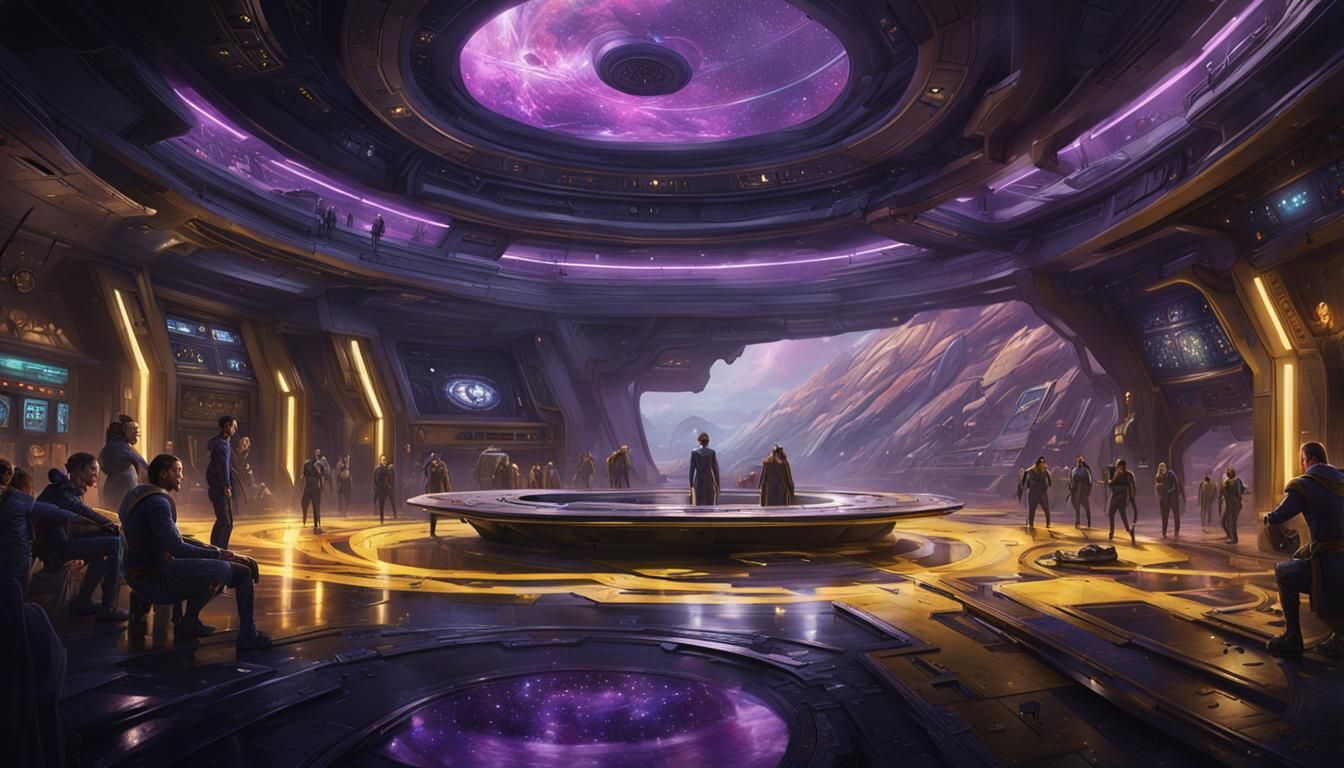 Star Trek Dark Fantasy Concept Art in 8k