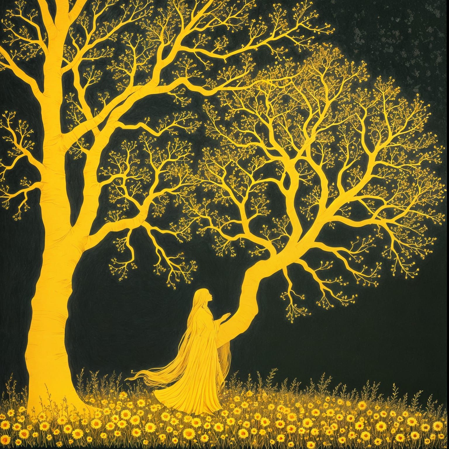 Yellow in the Style of Andy Kehoe 4