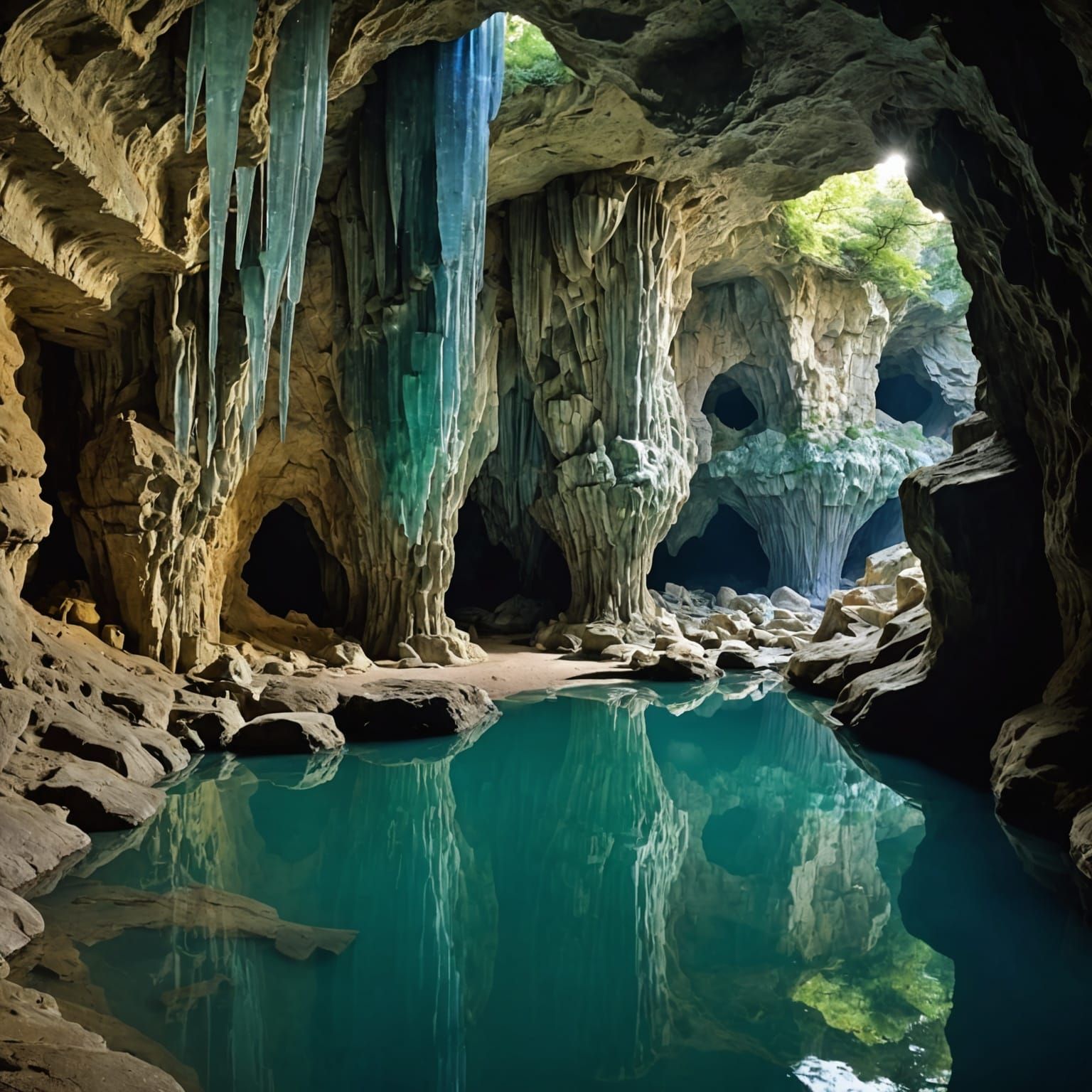 Treak Cliff Cavern: Derbyshire's Blue John Veins