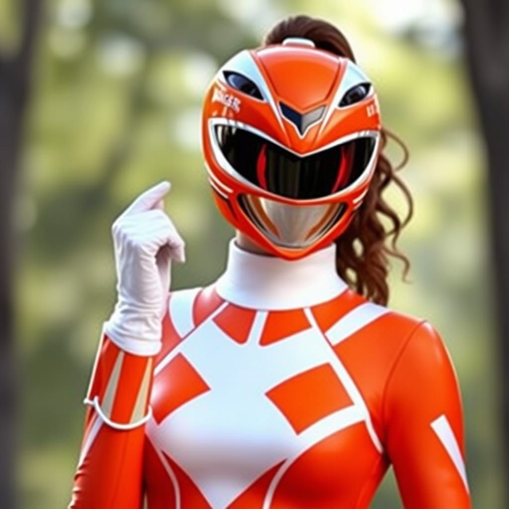 Female Orange Royal Slade Power Ranger
