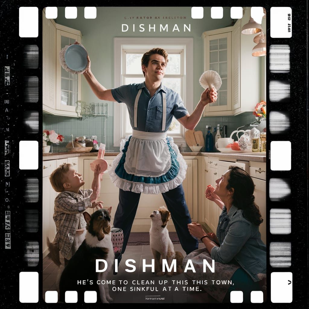 Dishman Movie Poster: A Hero's Kitchen Duty