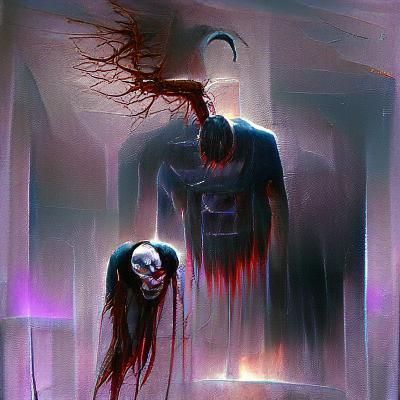 Sinister Eternal Suicide by Greg Rutkowski