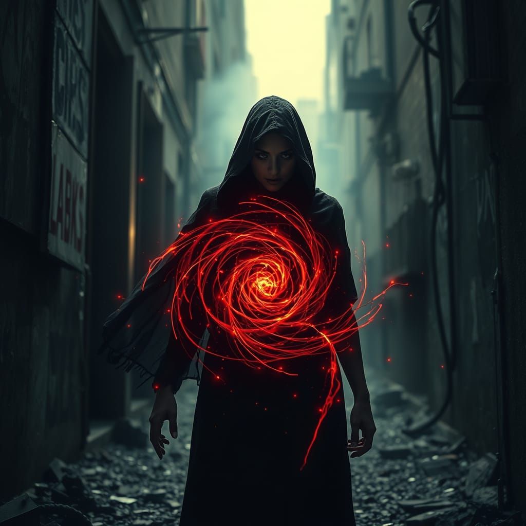 Gritty Urban Avenger Unleashes Dark Energy