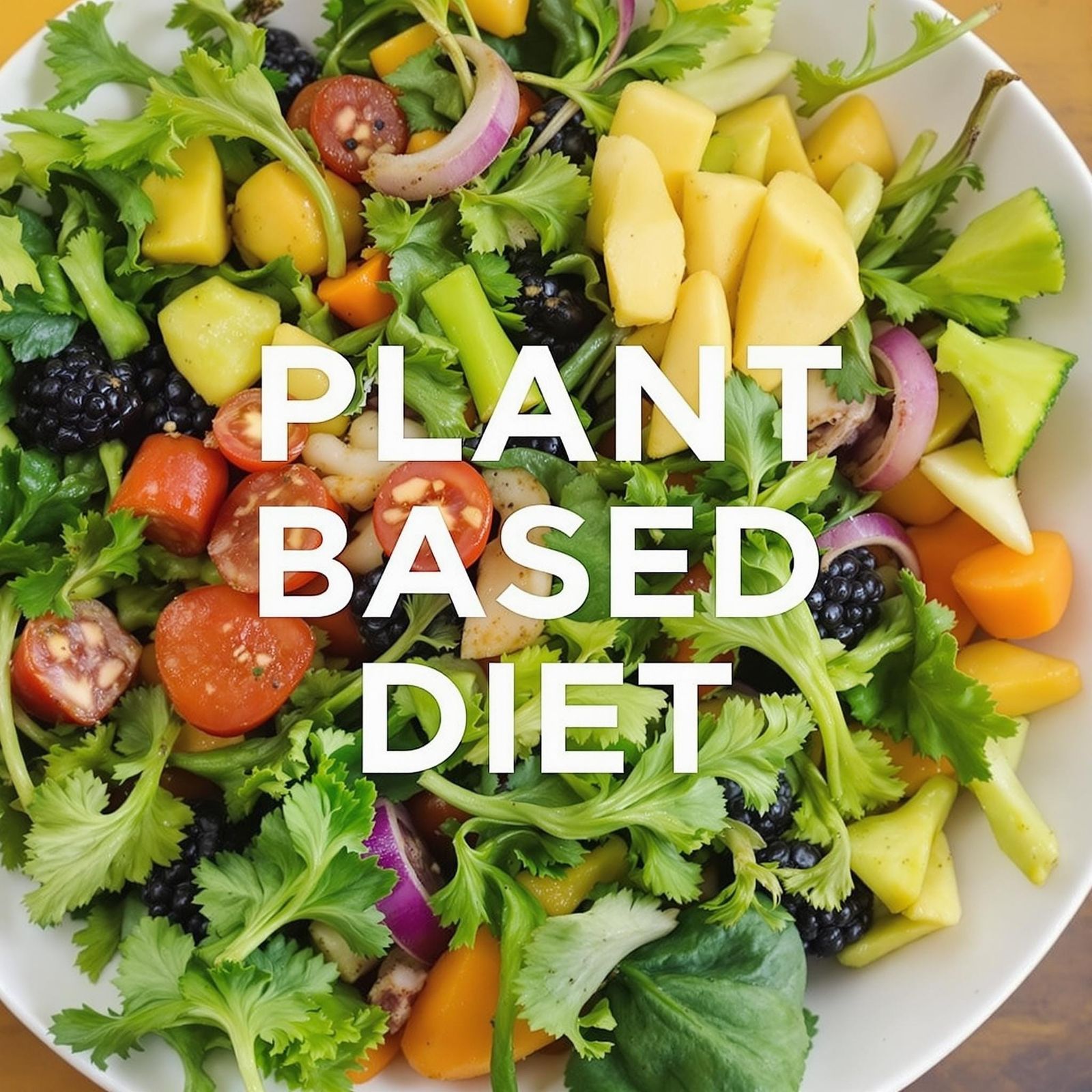 Vibrant Plant-Based Lifestyle in a Modern Setting