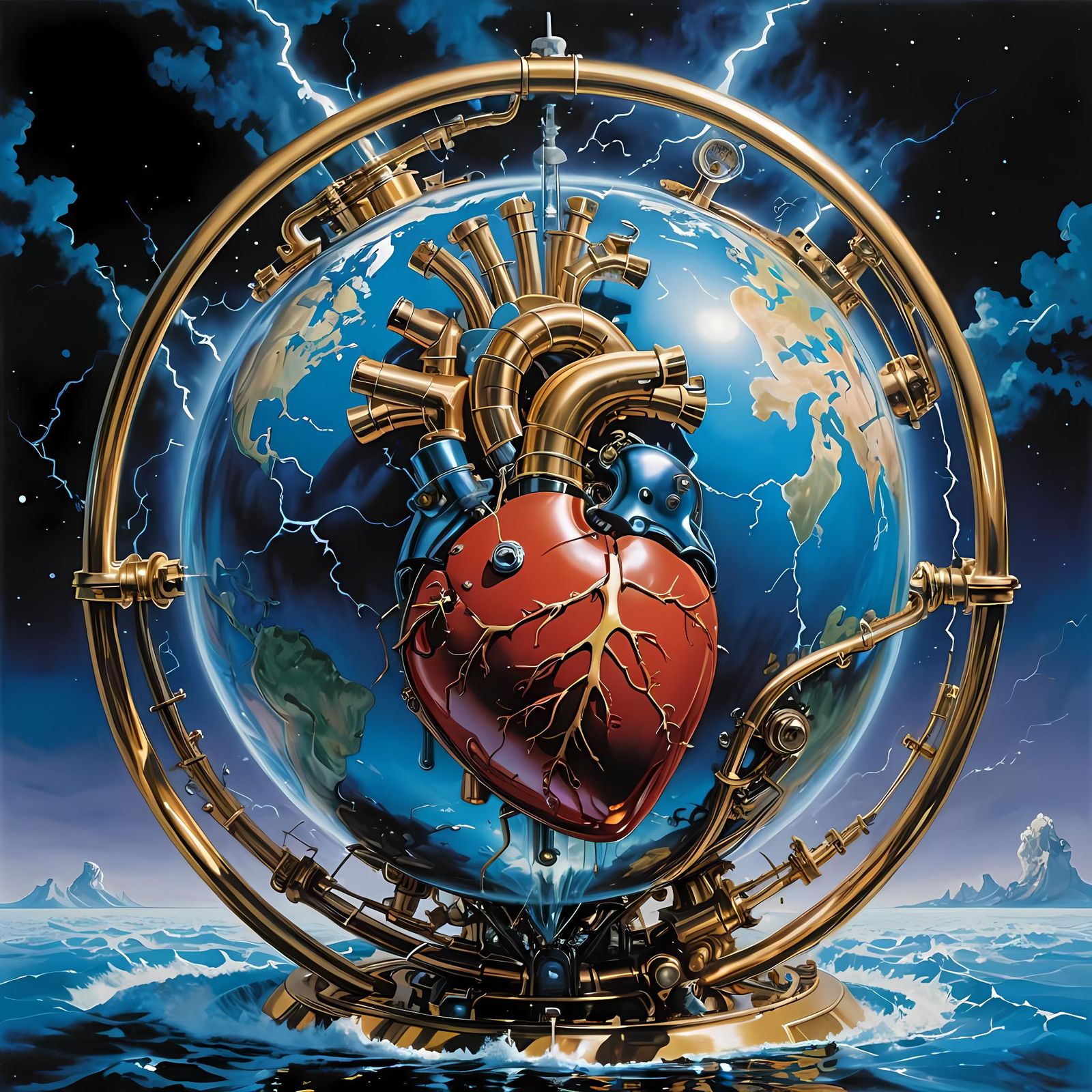 Heartbeat Of Our Planet 🌎💙✨🎨 v4