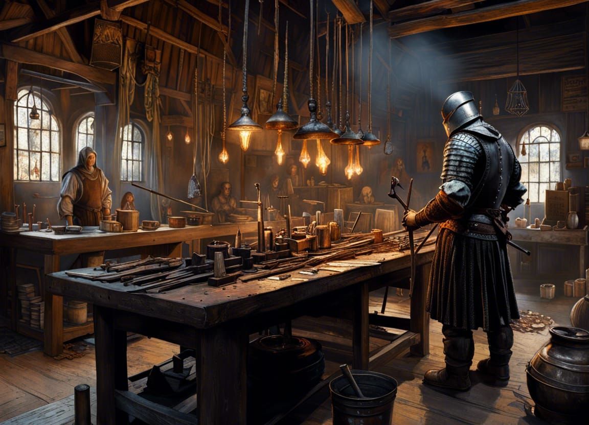 Medieval Forge Market