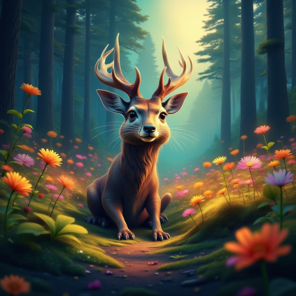 <lora:Vivid Dreams:1.0> forest