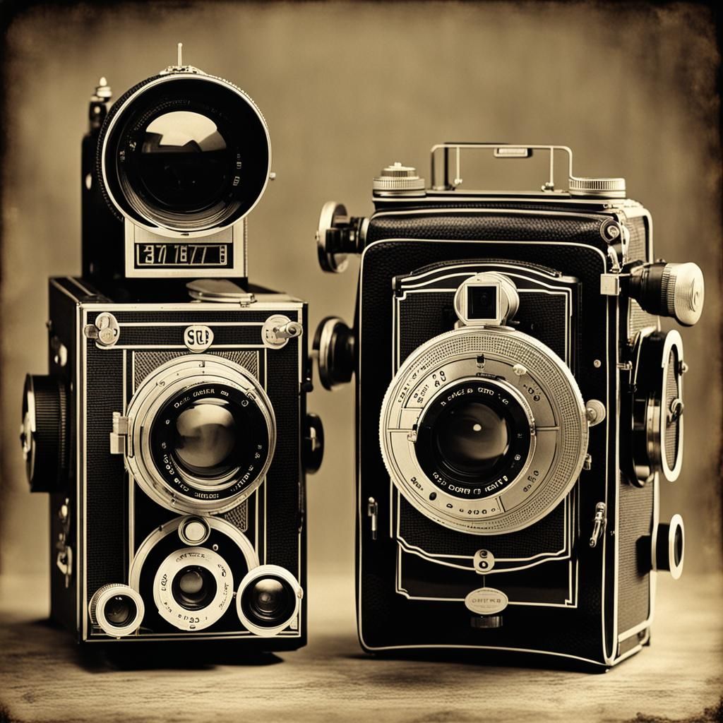 Vintage Cameras from the 1920s Era