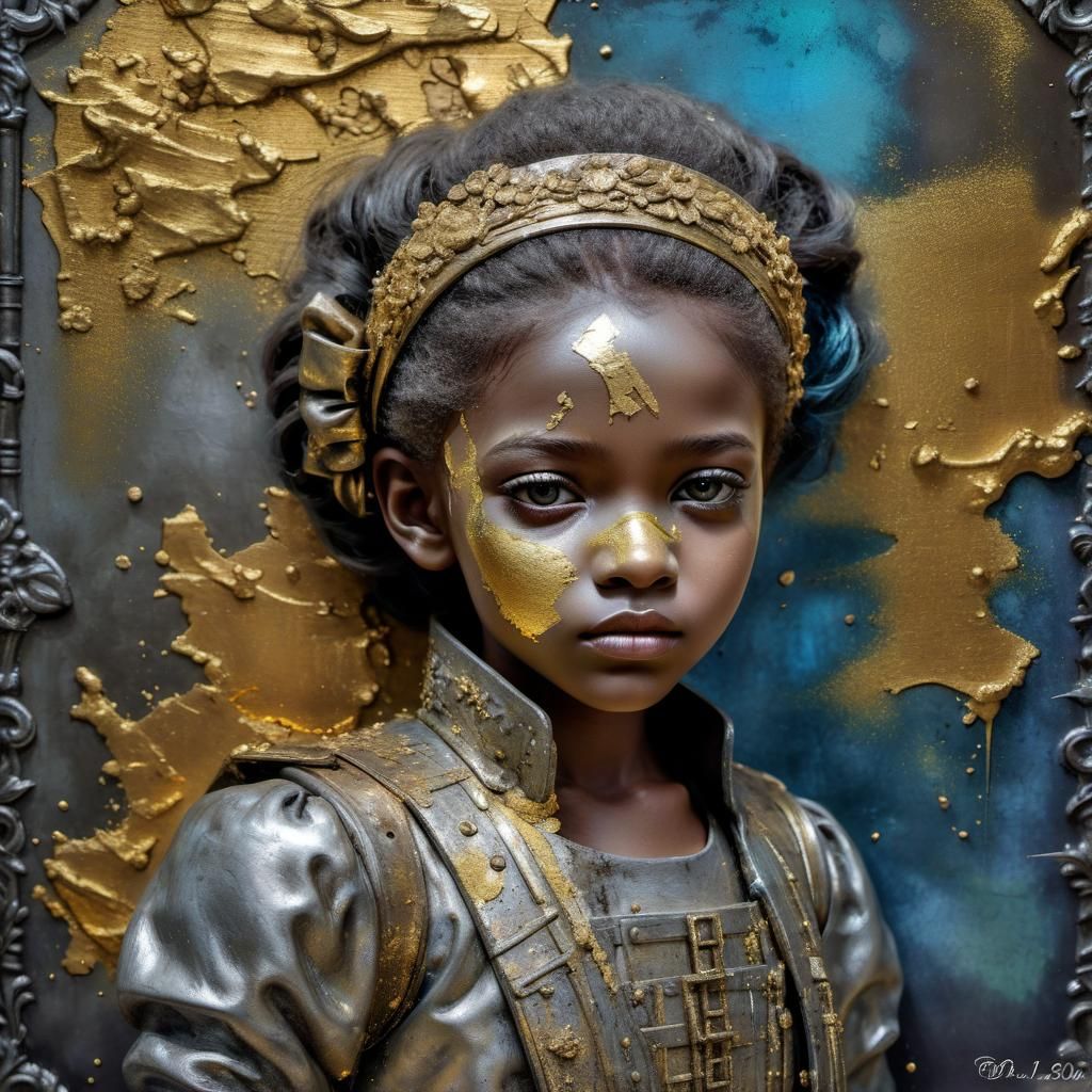 Children of the Revolution: Mixed Media Masterpiece