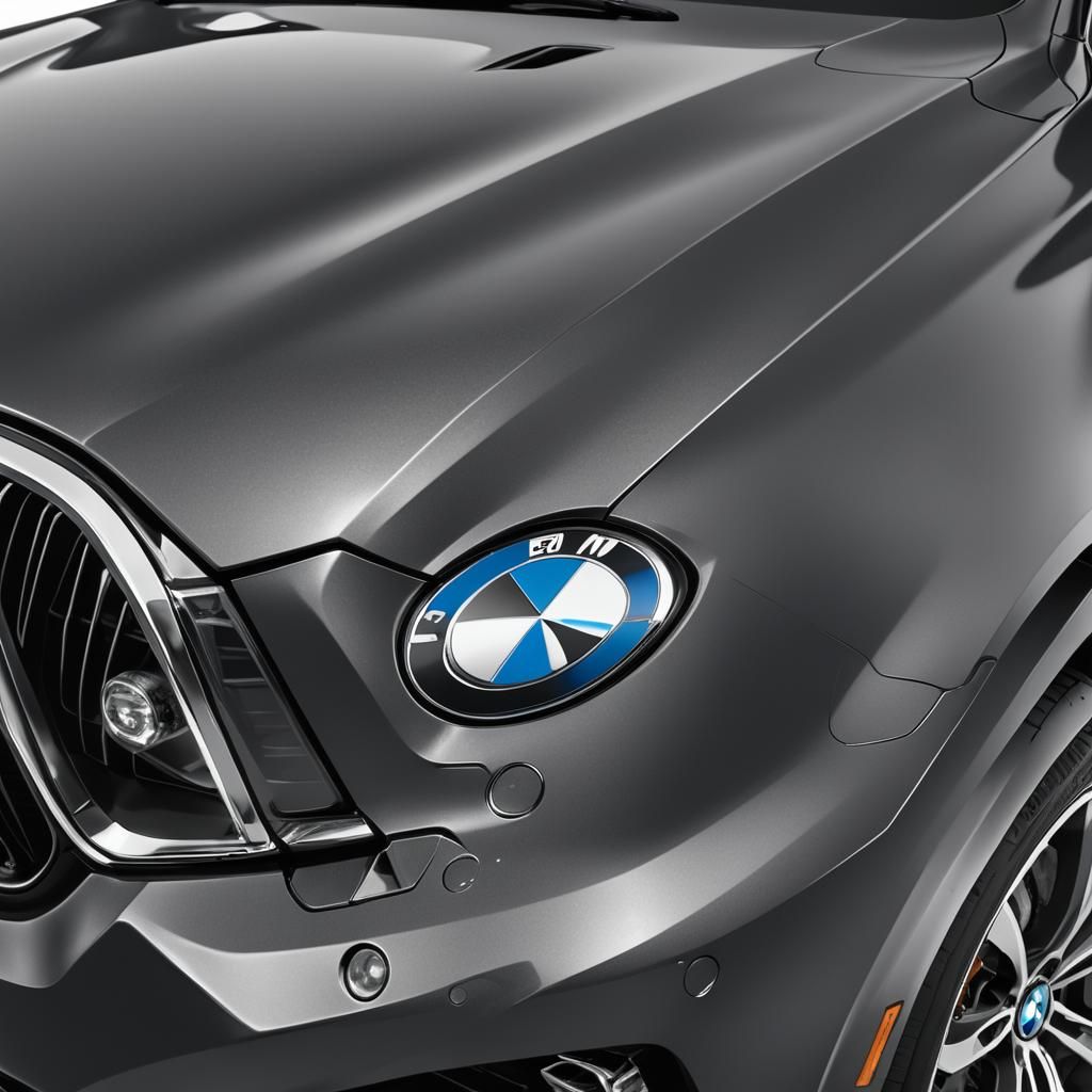 Black BMW X6 Hyper-Realistic Digital Rendering
