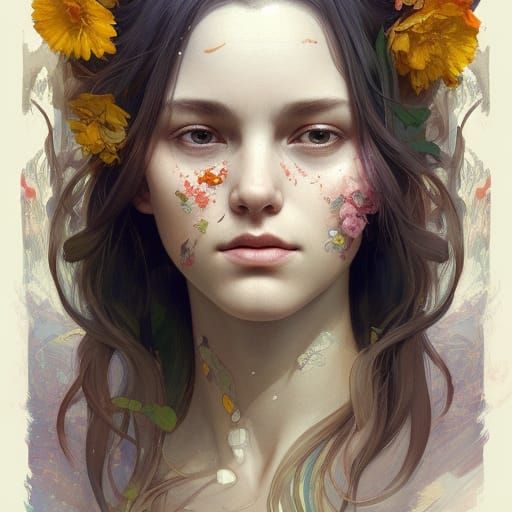 Spring Song: Hyperdetailed Portrait in Unreal Engine 5