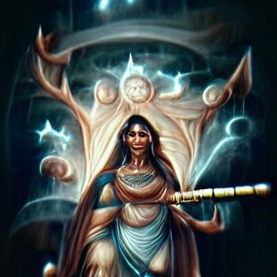 Myliayar, Mother of Spirits Glistening in Starlight