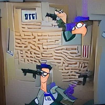 Doofenshmirtz Raided: An AI Interpretation