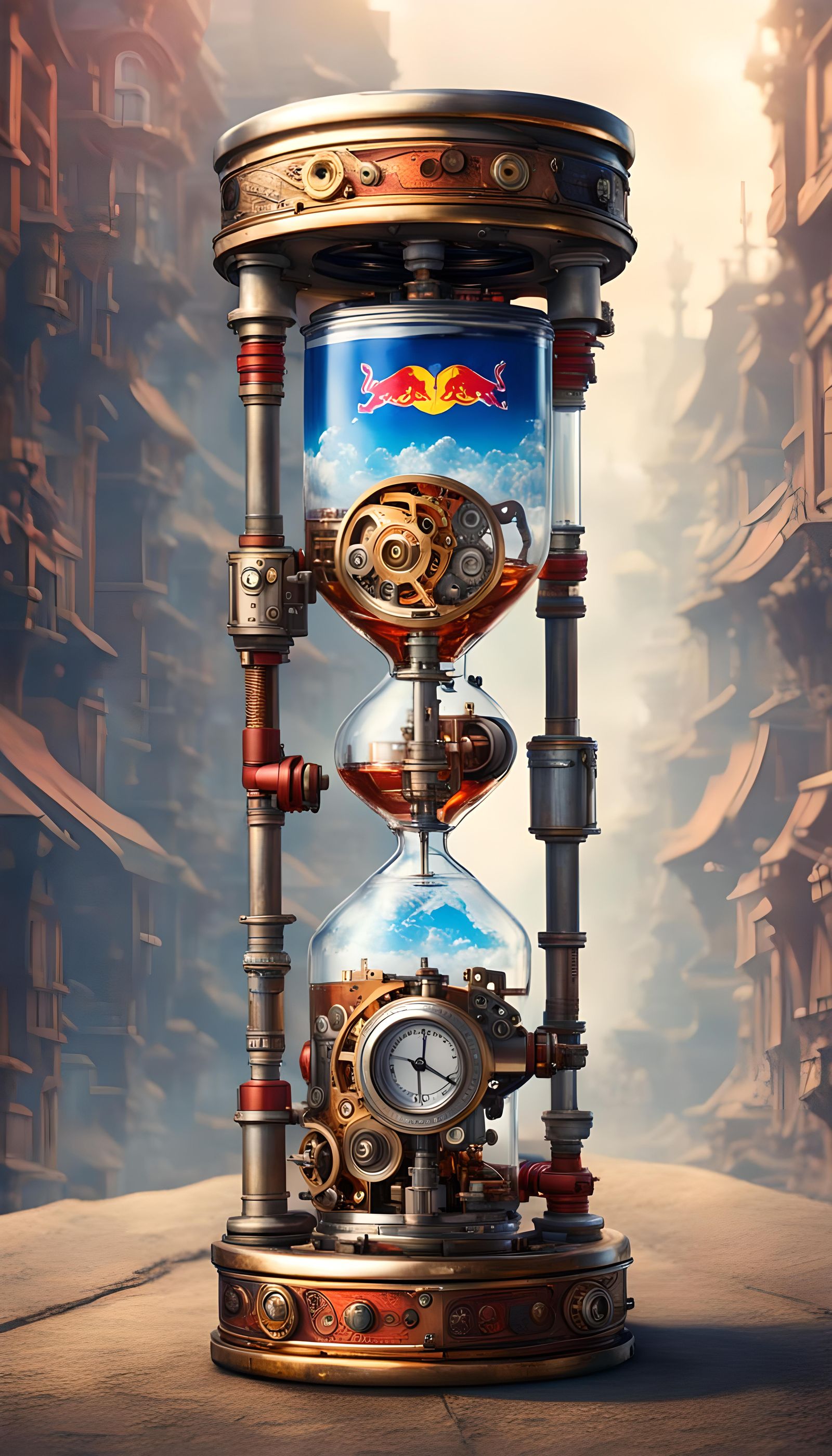 Red Bull Hourglass