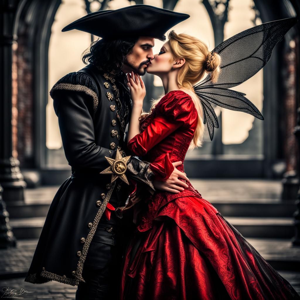 Gothic Tinkerbell Chooses Captain Hook