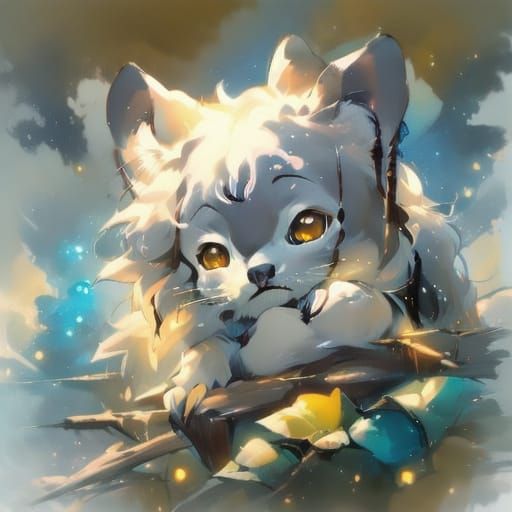 Whimsical Koala Portrait in Soft Focus