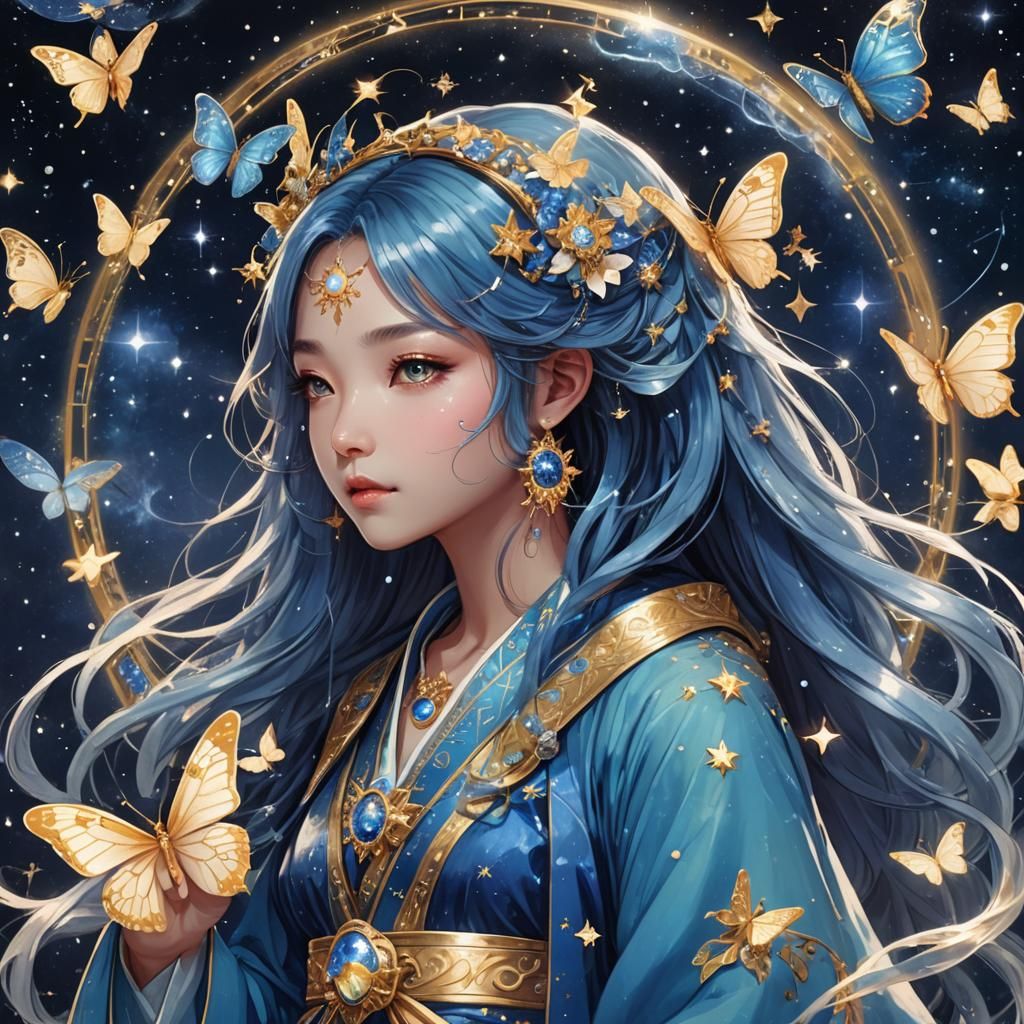 Celestial Mage Kohana: 3D Anime Art