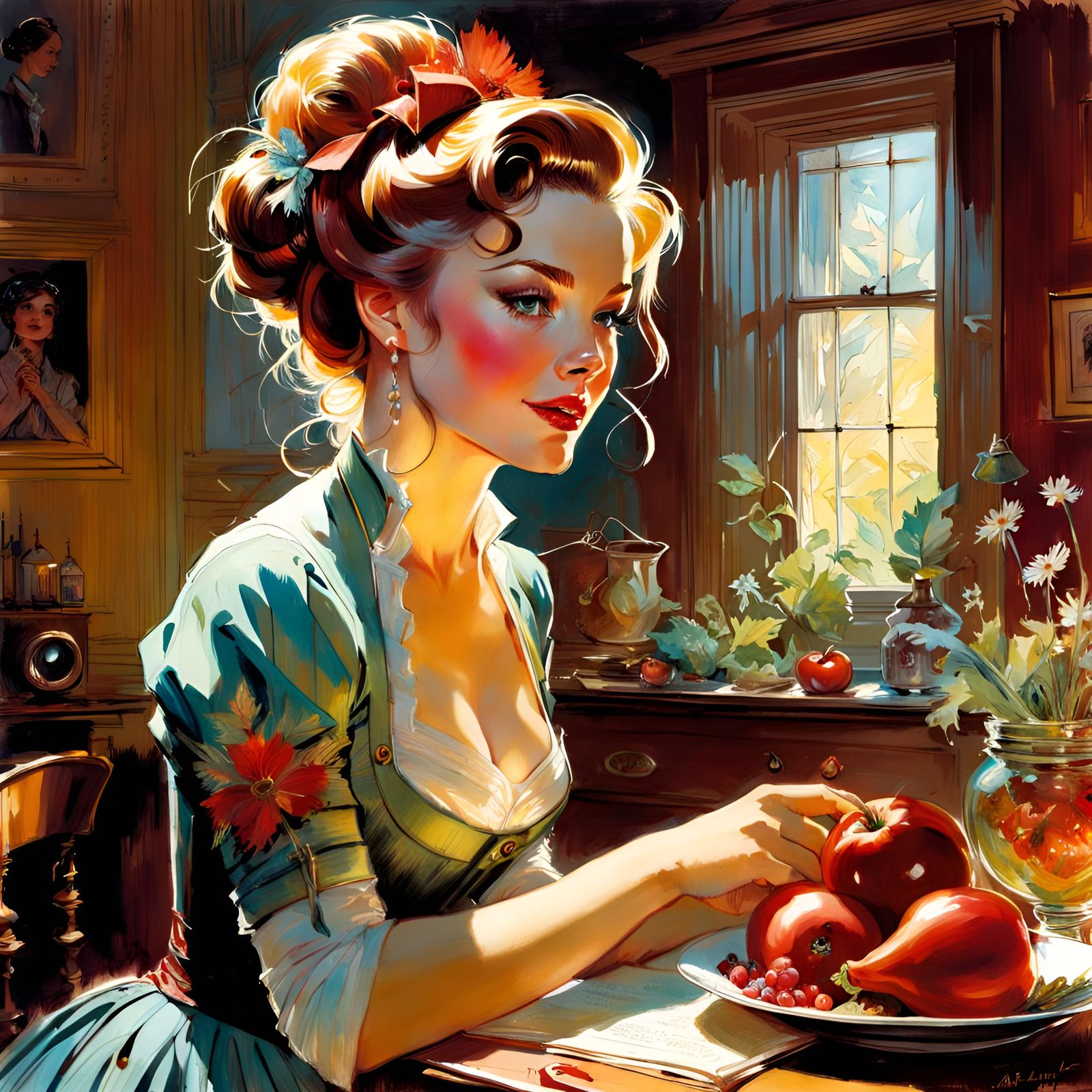 Heartwarming Gratitude in a Pixar-esque Style