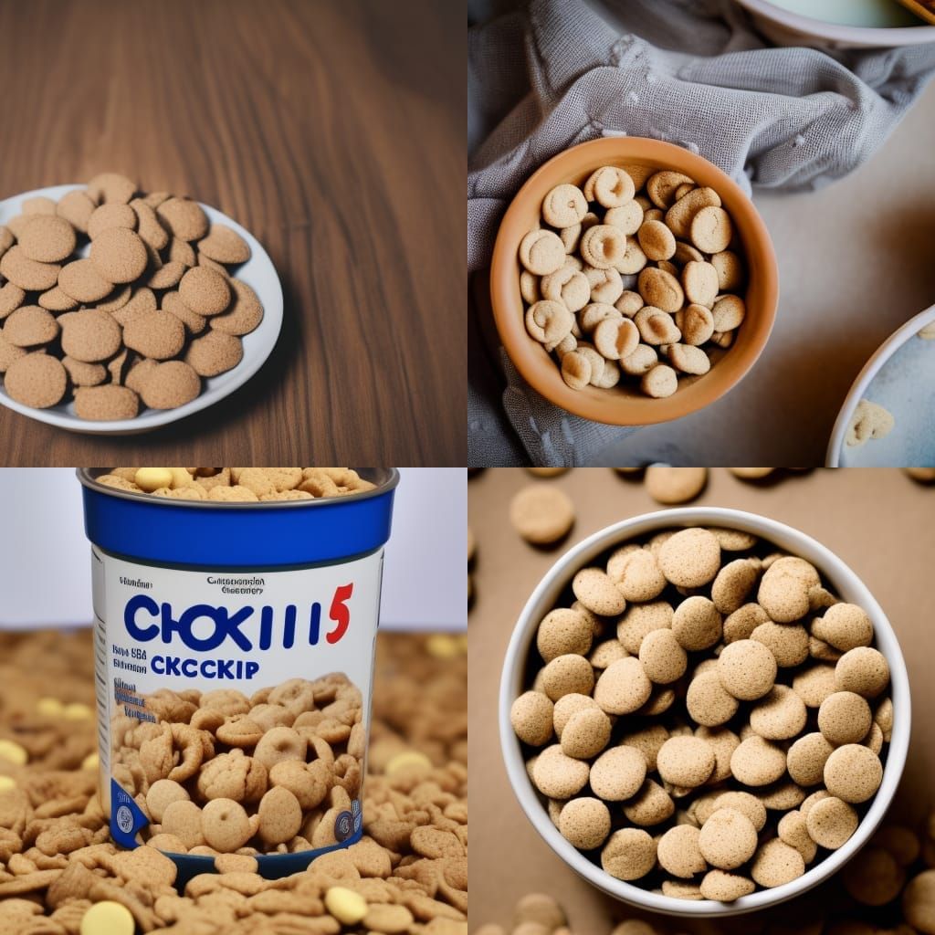 Cookie Crisp Cereal Still Life in Natural Lighting