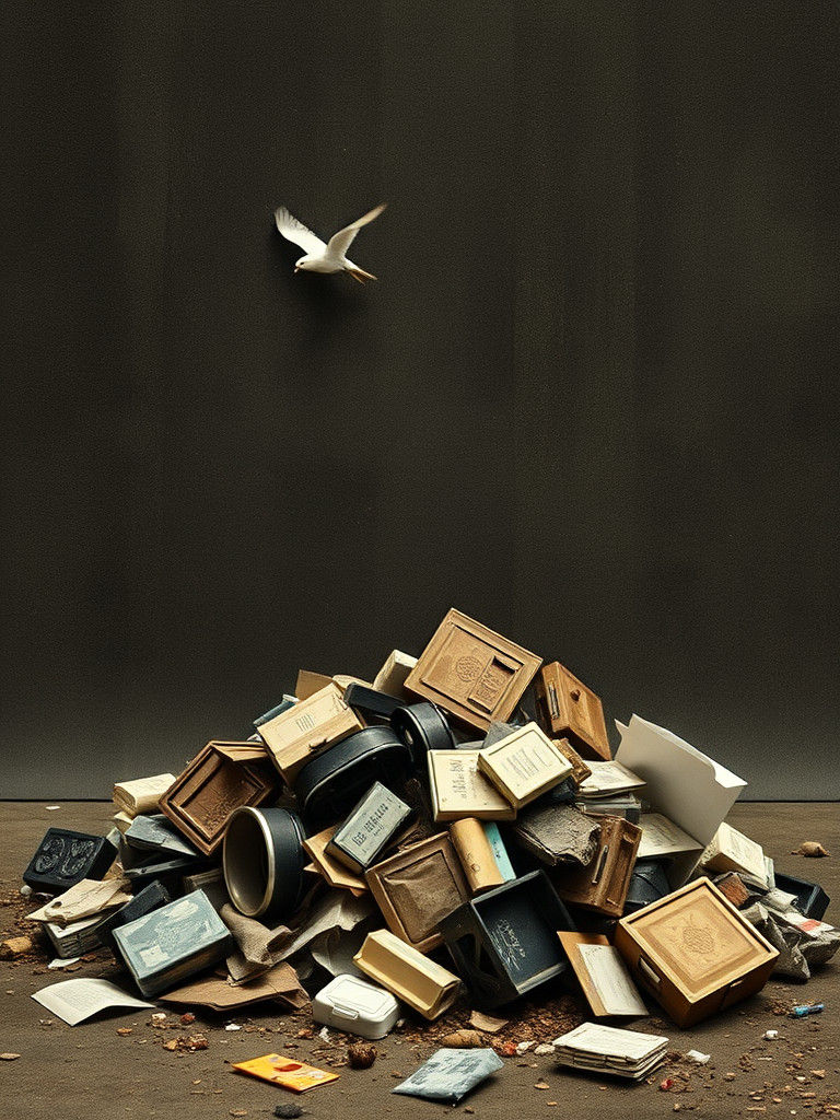 Trash Polka Allomancy: Discarded Objects in Dark Style