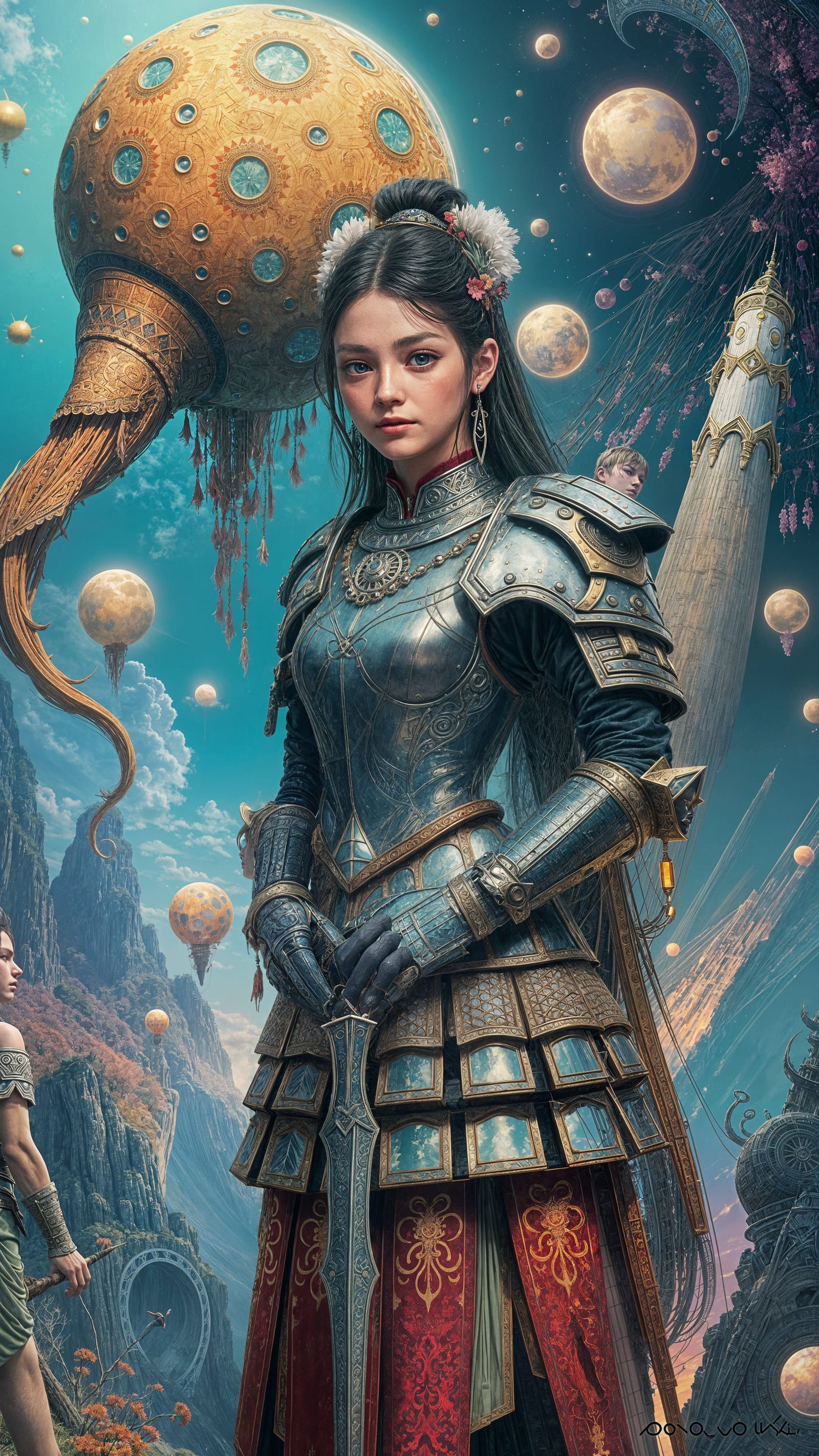 Surreal Psychedelic Art Inspired by Final Fantasy XII