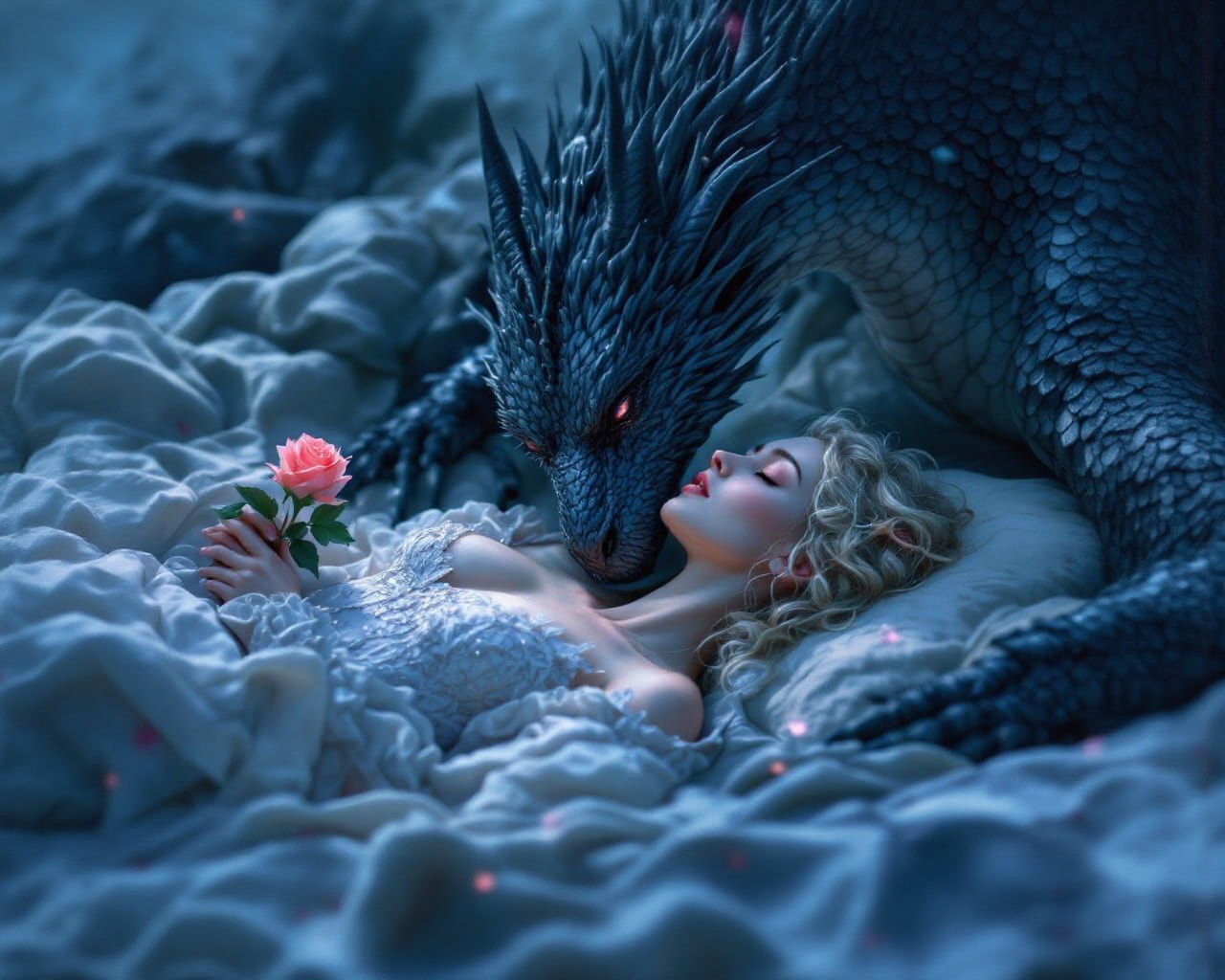 Ethereal Beauty in Dreamlike Harmony