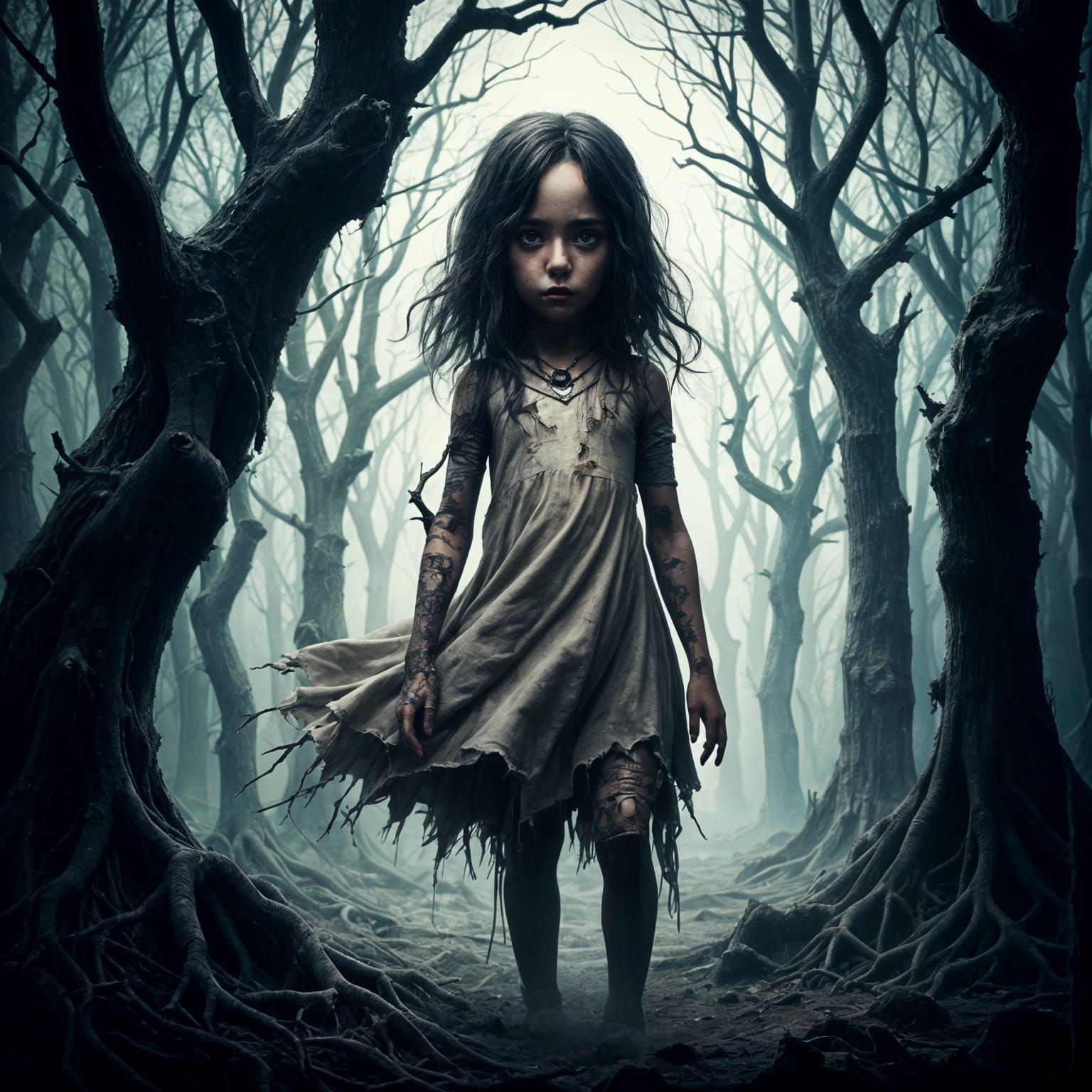 Dark Fantasy: Scary Little Girl