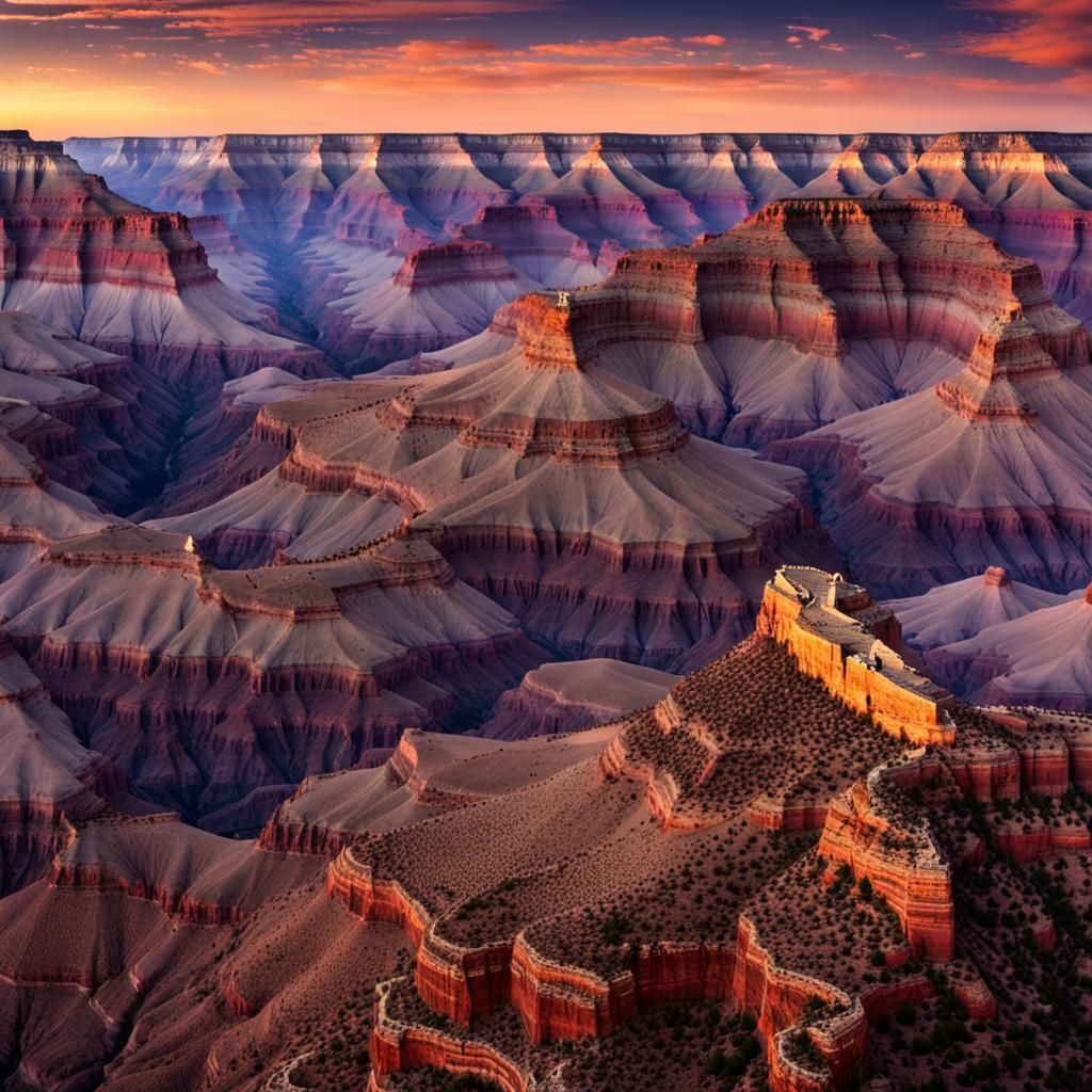 Grand Canyon at Sunset