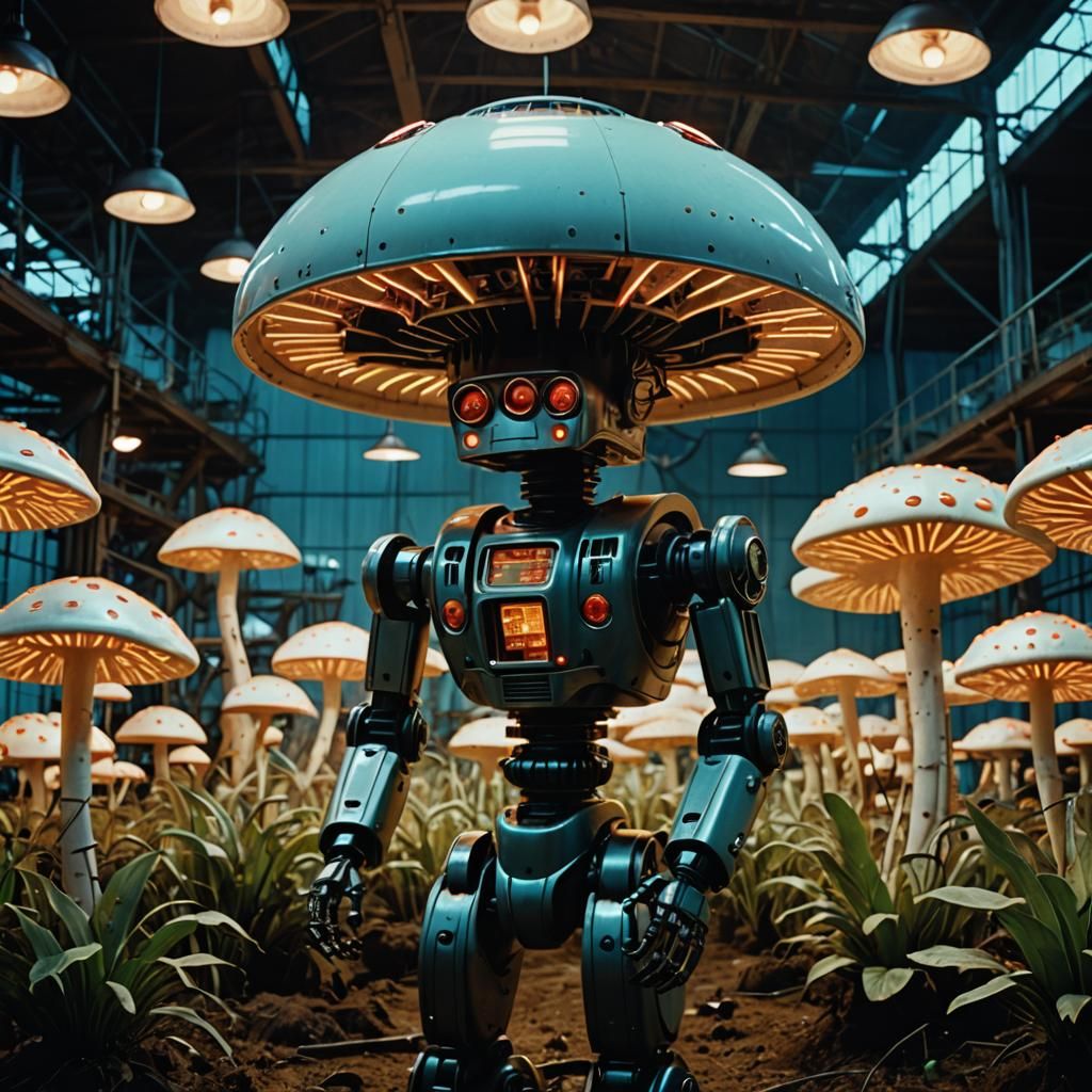 Mushroom Harvester Droid