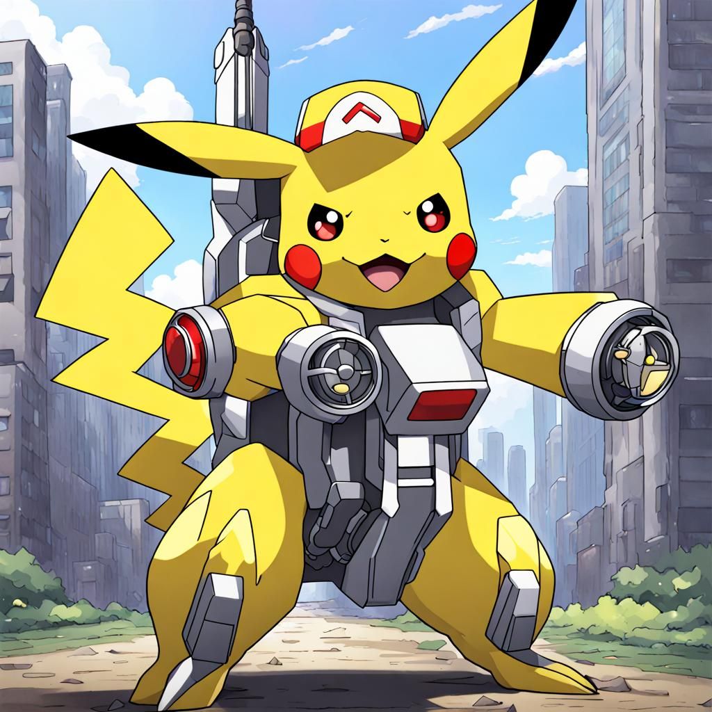 Mecha Pikachu: A Robotic Pokémon Creation