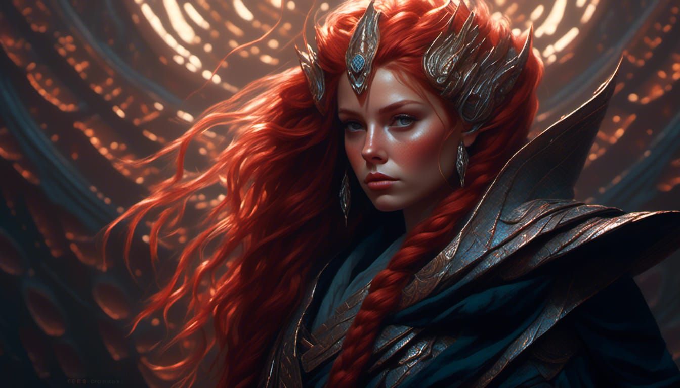 Dragonscale Jedi Portrait in Hyperrealistic Style