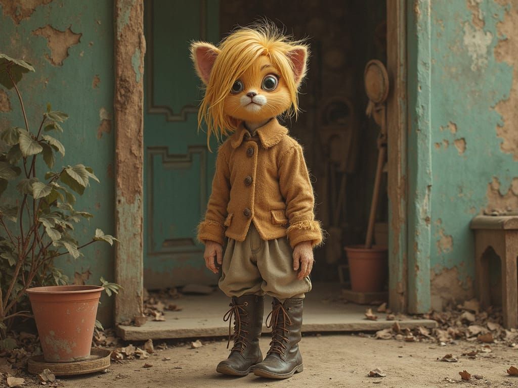 Dressed by Scott Fitzgerald Hair by Dr Seuss