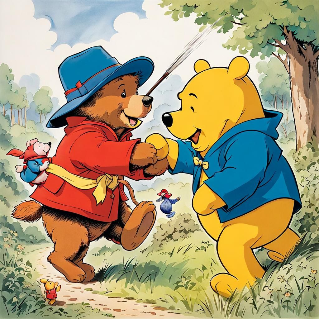 Paddington Bear vs. Winnie The Pooh