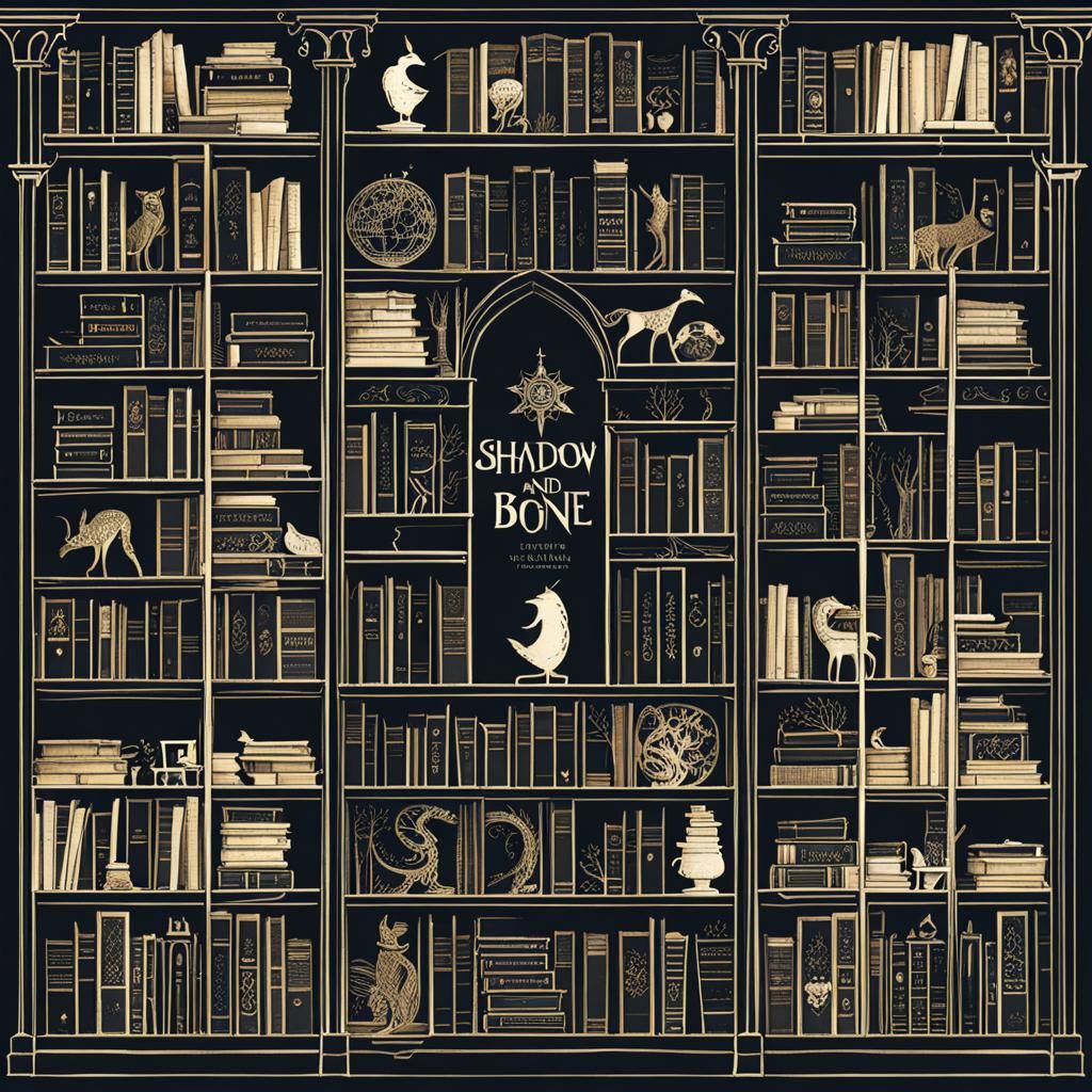 Shadow and Bone Bookcase
