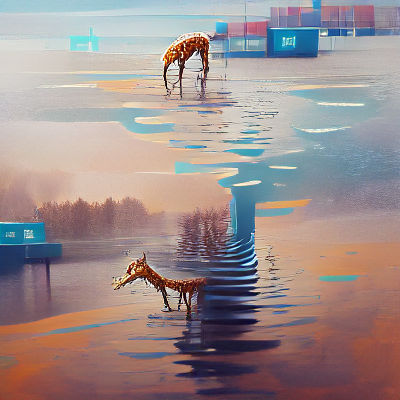 AI Generated Image from Empty Prompt