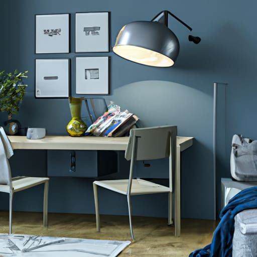 Modern IKEA Interior Design with Dynamic Lighting