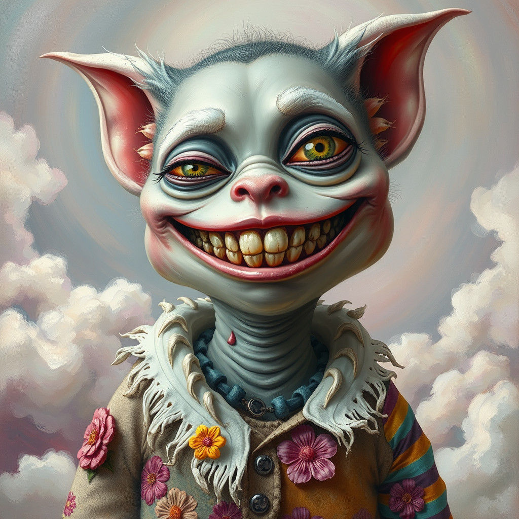 Just try to smile naturally