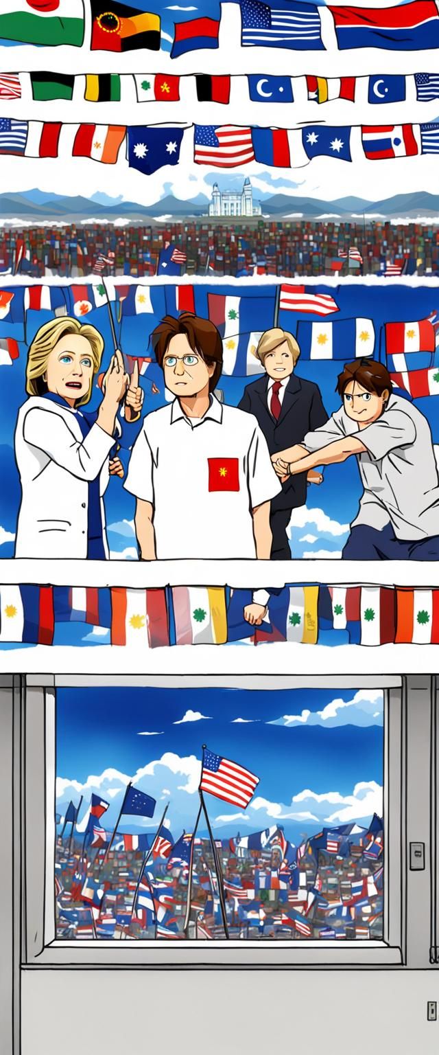 Surreal Claymation Meme: Refugees at White Castle