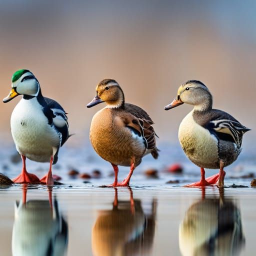 Invasive Waddling Ducks Generated by AI