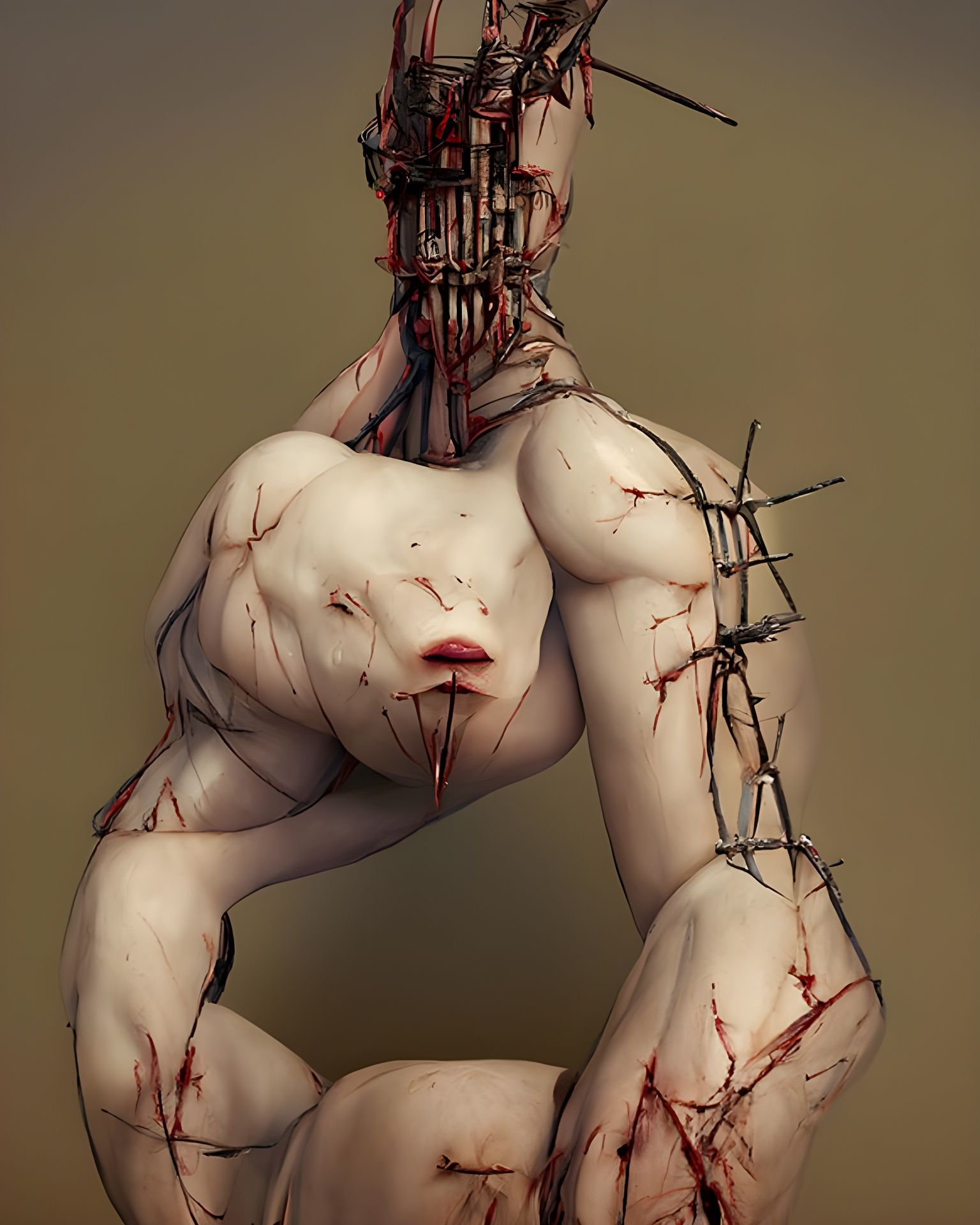 Grotesque Humanoid Desire: Body Horror and Pain