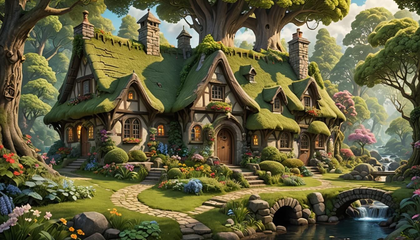 charming fairytale cottage